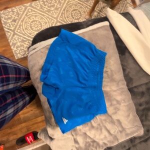 Blue adidas showers thank quick dry material perfect